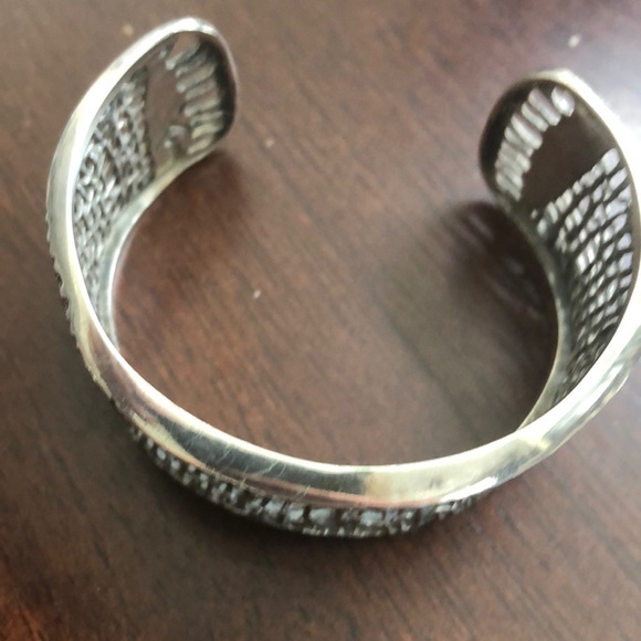 Silpada silver cuff bracelet - Picture 3 of 4